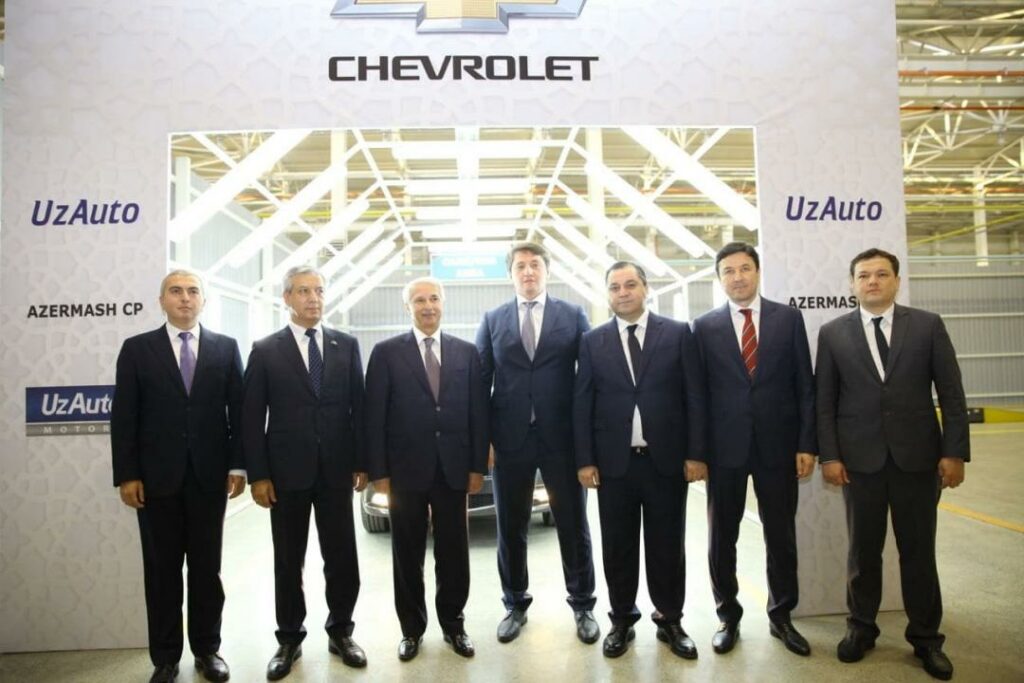 UzAuto Motors открыло производственную линию в Азербайджане