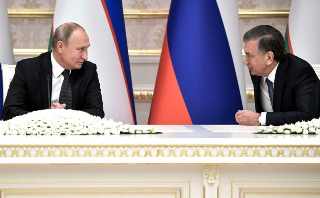Мирзиёев и Путин обсудили ситуацию в Центральной Азии