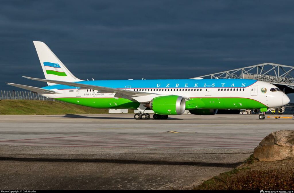 Президент Узбекистана пересядет на новый самолет