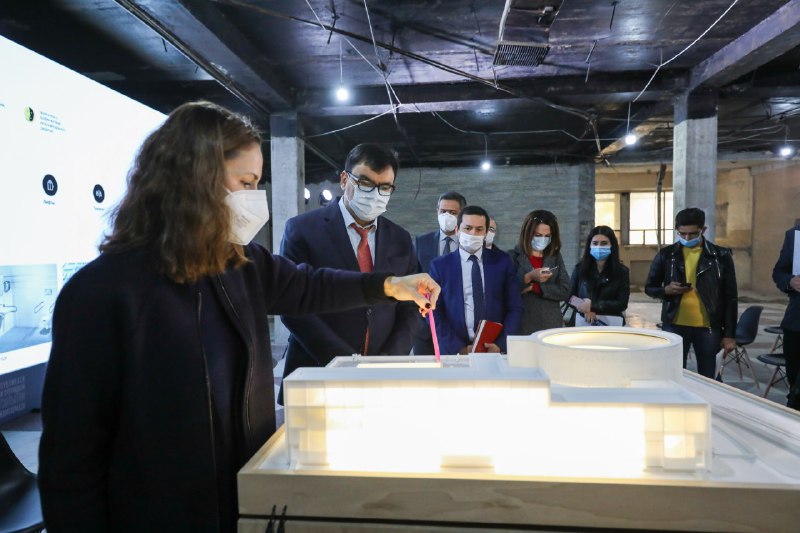 В Ташкенте реконструируют здание «Интуриста»