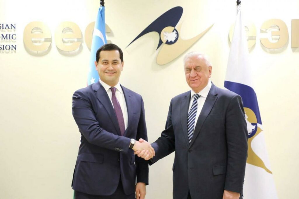 Узбекистан и ЕАЭС готовы развивать взаимную торговлю