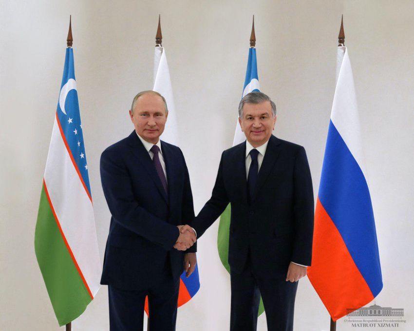 Главы России и Узбекистана обсудили ситуацию в Афганистане