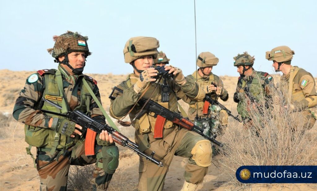 Завершились узбекско-индийские военные учения