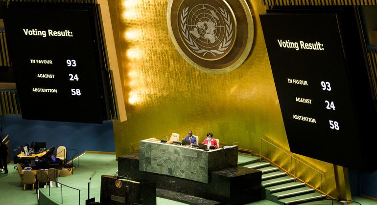 Узбекистан проголосовал против исключения России из Совете ООН по правам человека