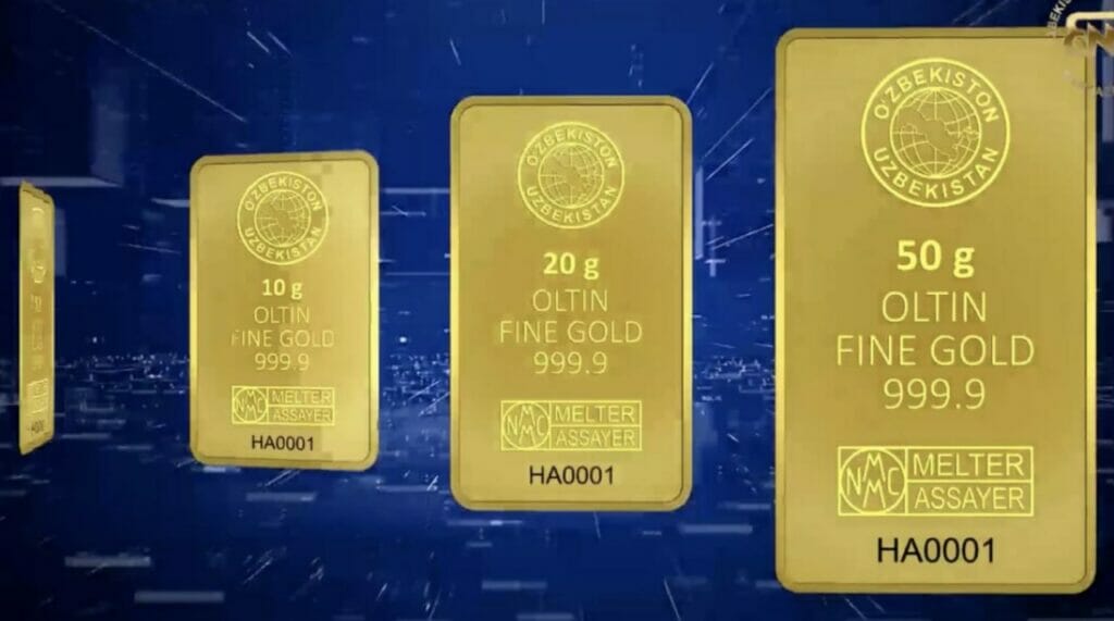 Сколько можно заработать на золотых слитках в Узбекистане