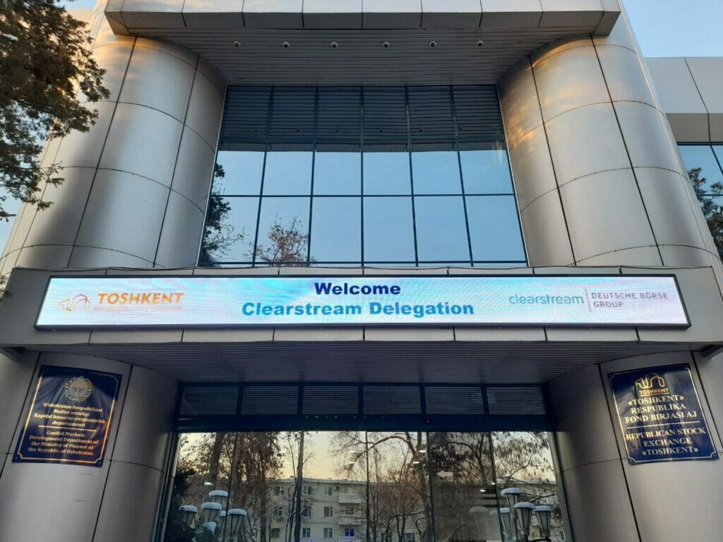Clearstream планирует открыть двери для иностранных инвесторов в Узбекистан