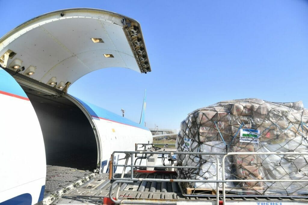 Узбекистан направил в Сирию гумпомощь