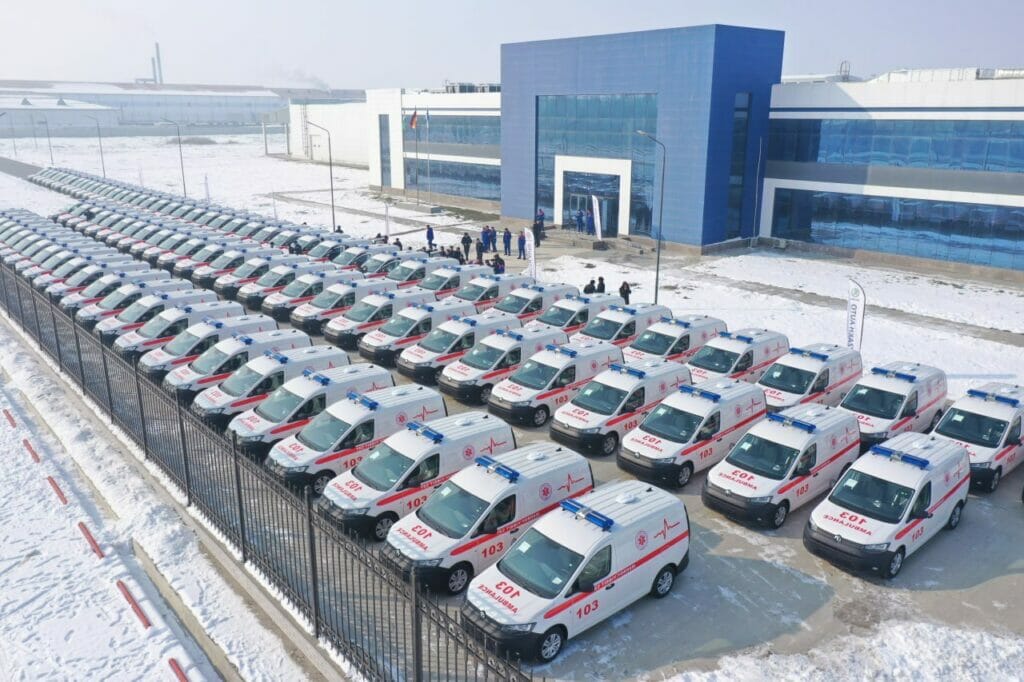 Скорая помощь получит 117 новых карет