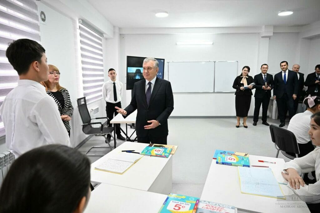 Президент: Кашкадарья занимает первое место по количеству школ