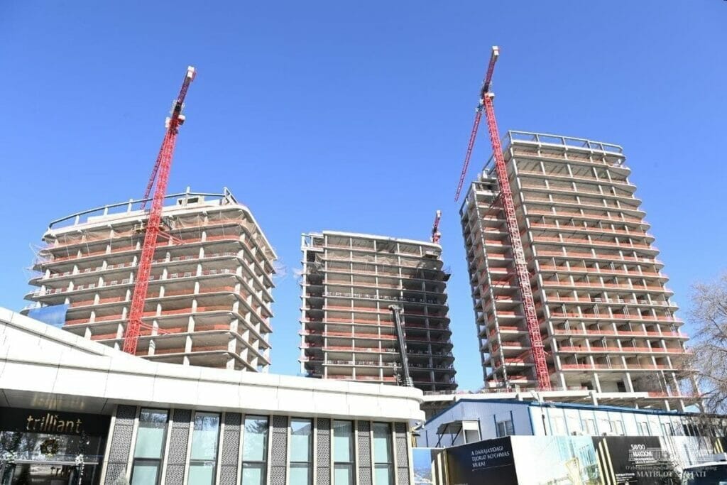 В Ташкенте ввели мораторий на строительство новых зданий