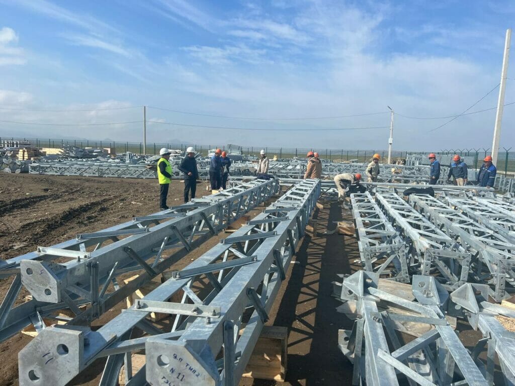 Первую в Узбекистане цифровую подстанцию строят в Джизаке