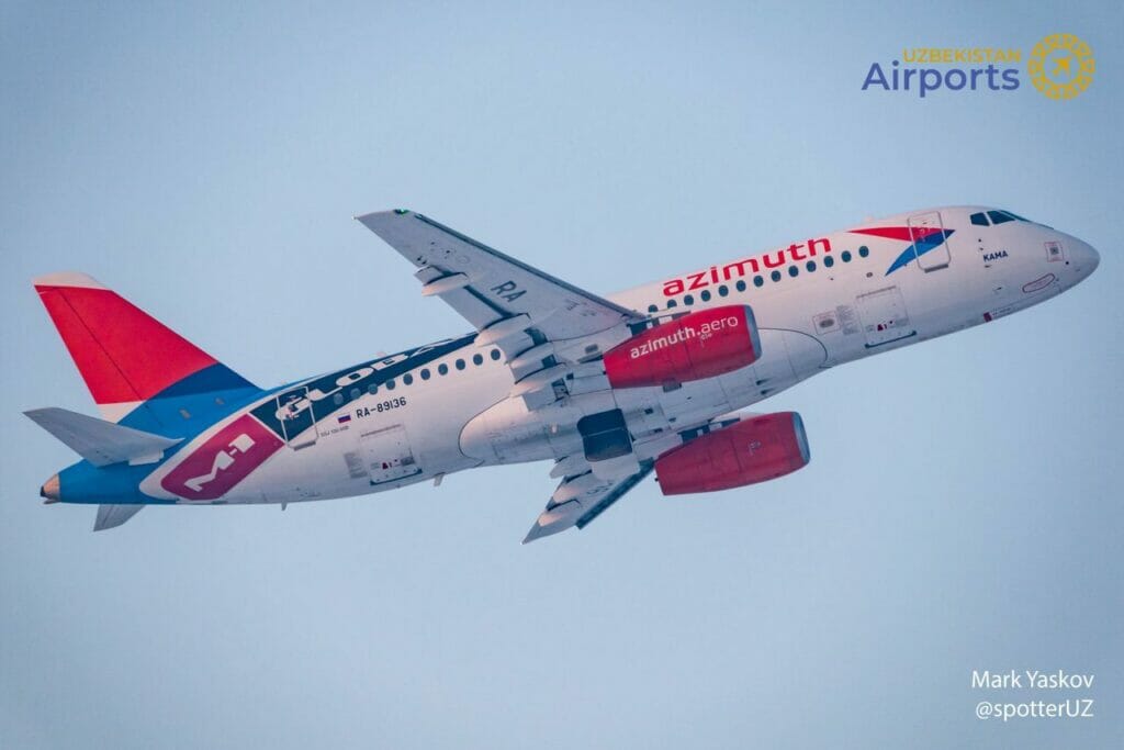 Авиакомпания «Азимут» связала Ургенч и Сочи