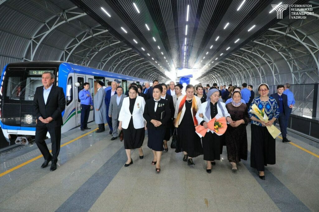 Пять новых станций метро Ташкента заработали для пассажиров