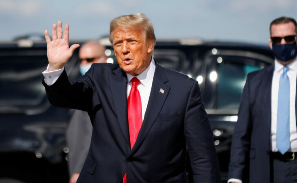 Tramp hibsga olingan kunini tarixdagi eng yaxshi kun deb atadi