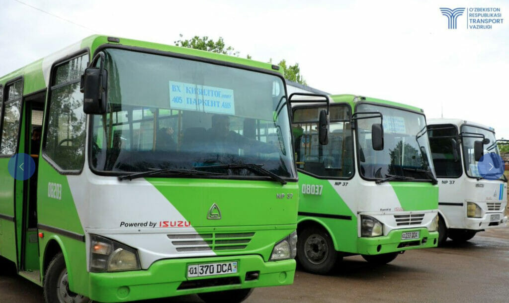Из Ташкента в Красногорск запущены автобусы