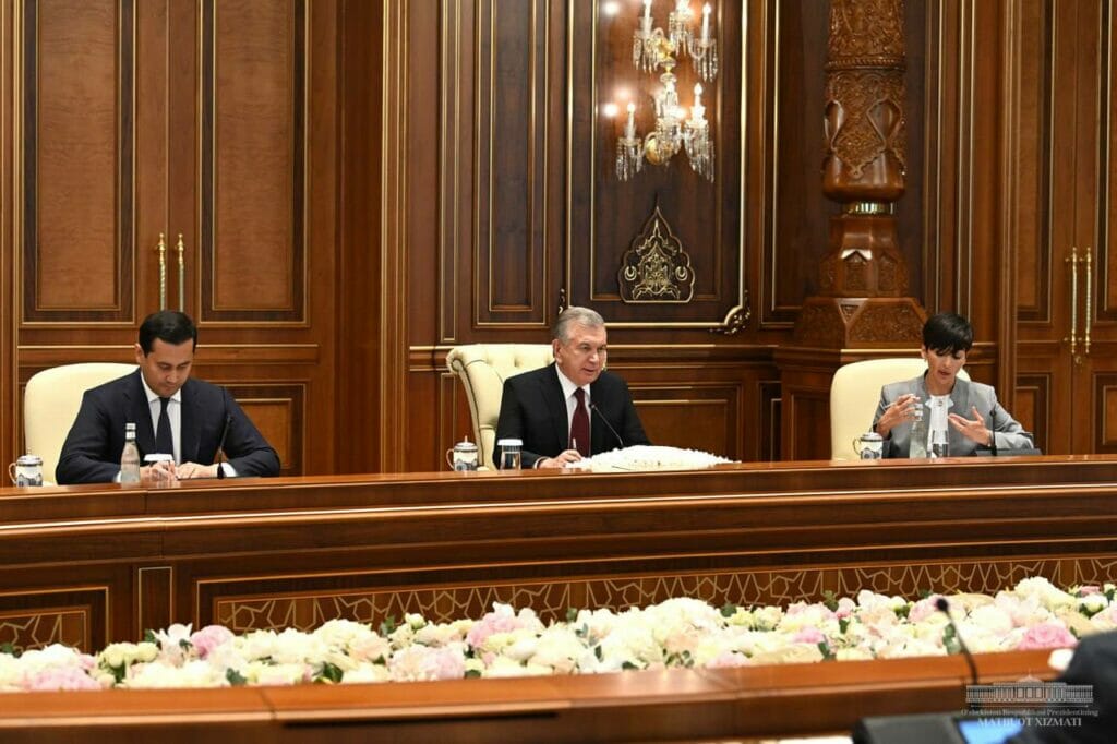 Шавкат Мирзиёев принял главу ЕБРР