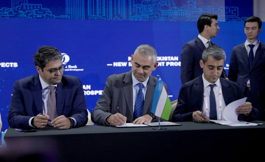 Арабская TAQA построит в Узбекистане газотурбинную установку