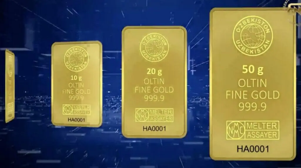 Цена на золотые слитки в Узбекистане ставит рекорды