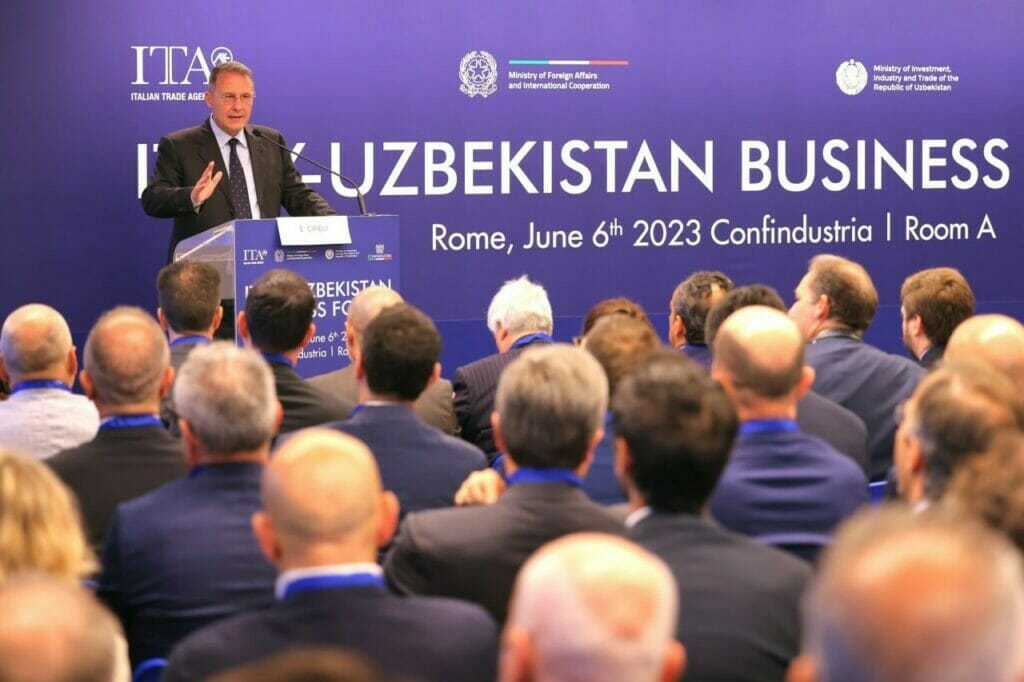 Italiyaning O‘zbekistonga kiritgan sarmoyasi yetti barobar oshdi