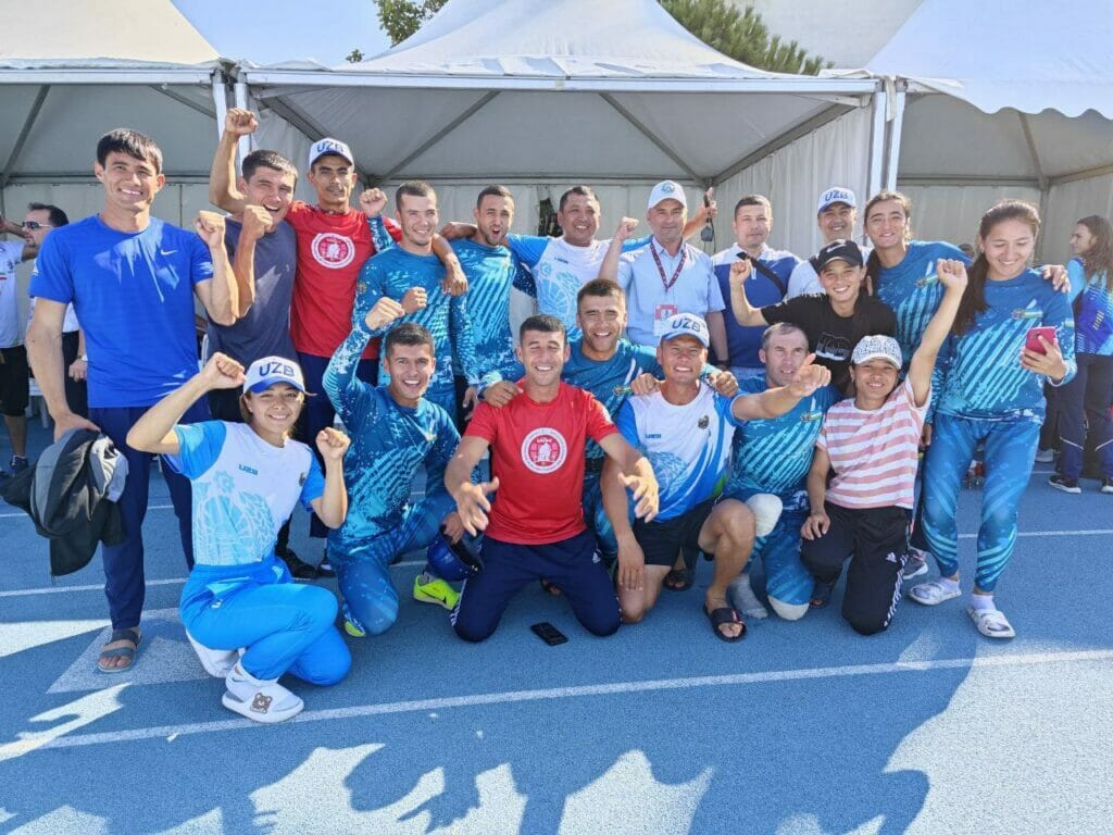 Сборная Узбекистана стала первой в мире по пожарно-спасательным видам спорта