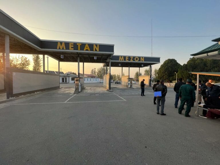 Qishda vodiydagi metan «zapravka»larga gaz ko‘chma konteynerlarda yetkazib beriladi