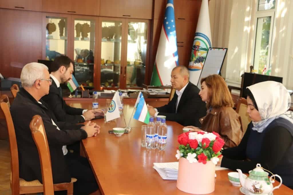 Turkiya O‘zbekistonda namunali bog‘ yaratishga yordam beradi
