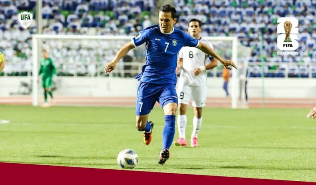 Шукуров и Шомуродов принесли победу Узбекистану в матче с Туркменистаном