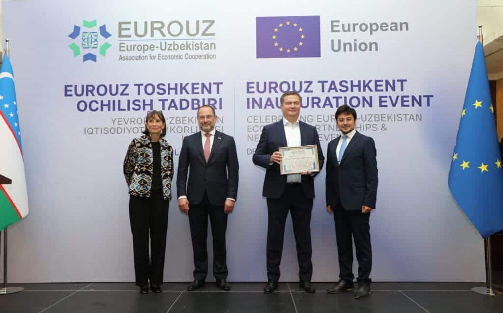В Узбекистане открылось представительство EUROUZ