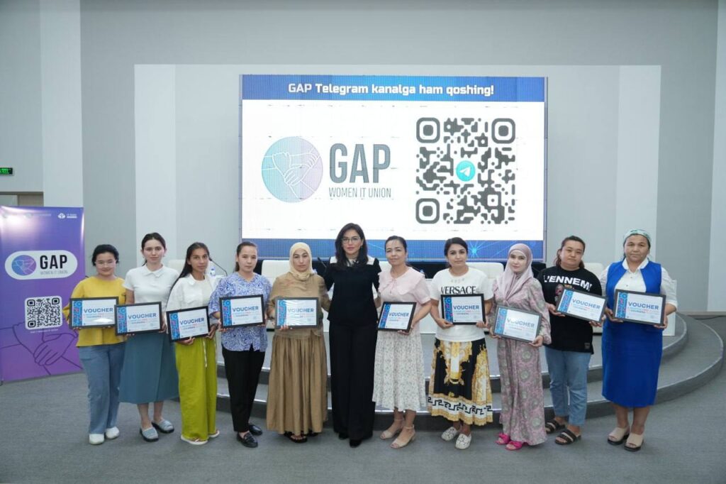 &laquo;Gap&raquo;ga yig‘ilgan xotin-qizlar IT-sohasidagi imkoniyatlarni muhokama qilishdi