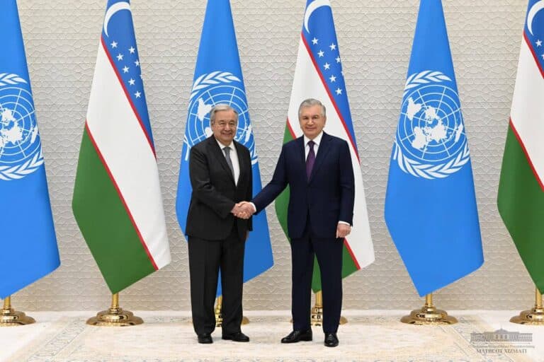 Генсек ООН назвал Узбекистан одним из центров цивилизации