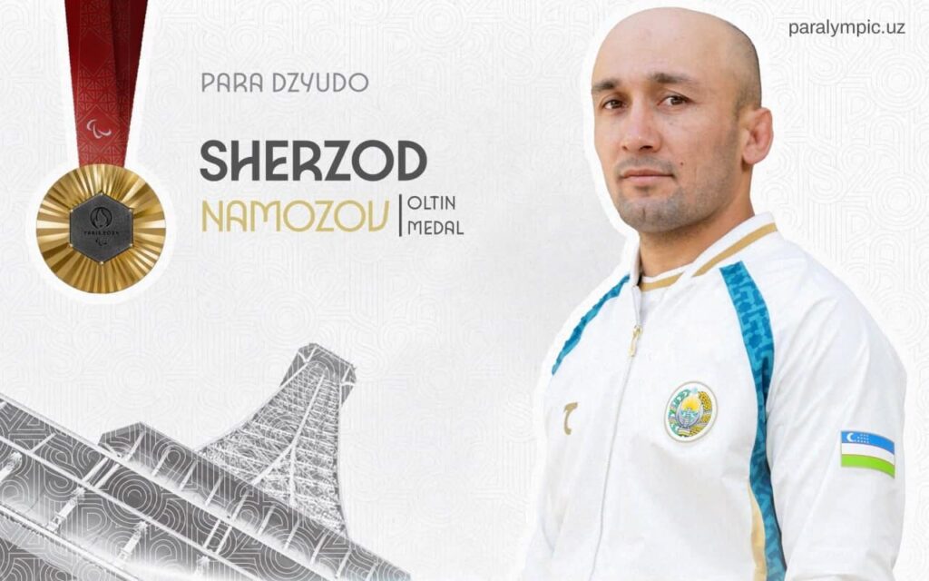 Sherzod Namozov ikki karra Paralimpiya o‘yinlari chempioni bo‘ldi