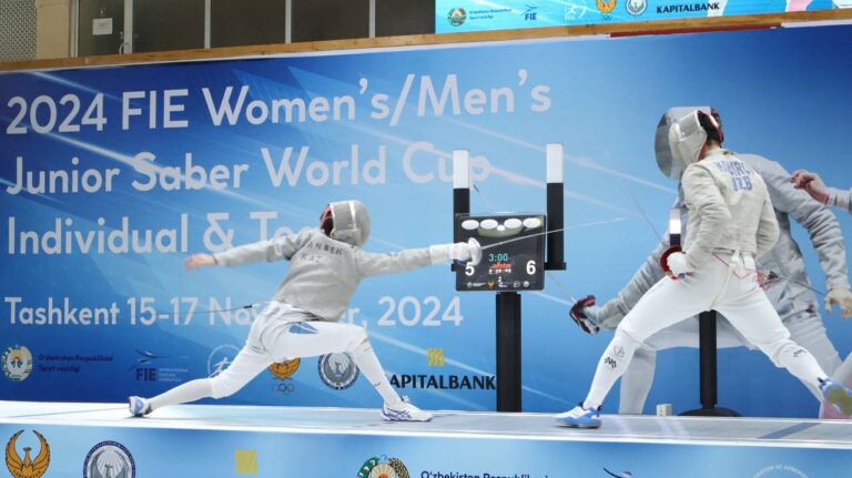 Uzbekistan National Team Wins Youth Fencing World Cup Stage