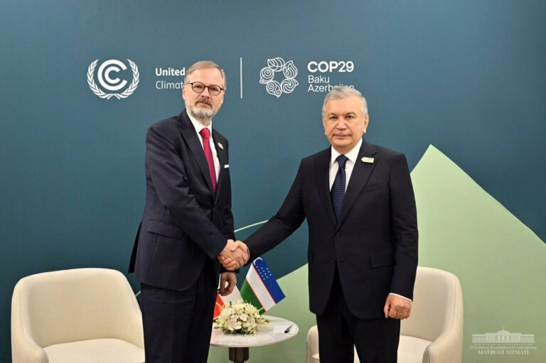 Uzbekistan and Czech Republic to Develop Roadmap for Increasing Trade Turnover