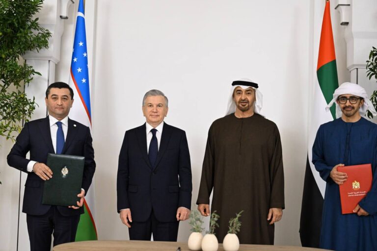 Uzbekistan And UAE Establish Strategic Partnership
