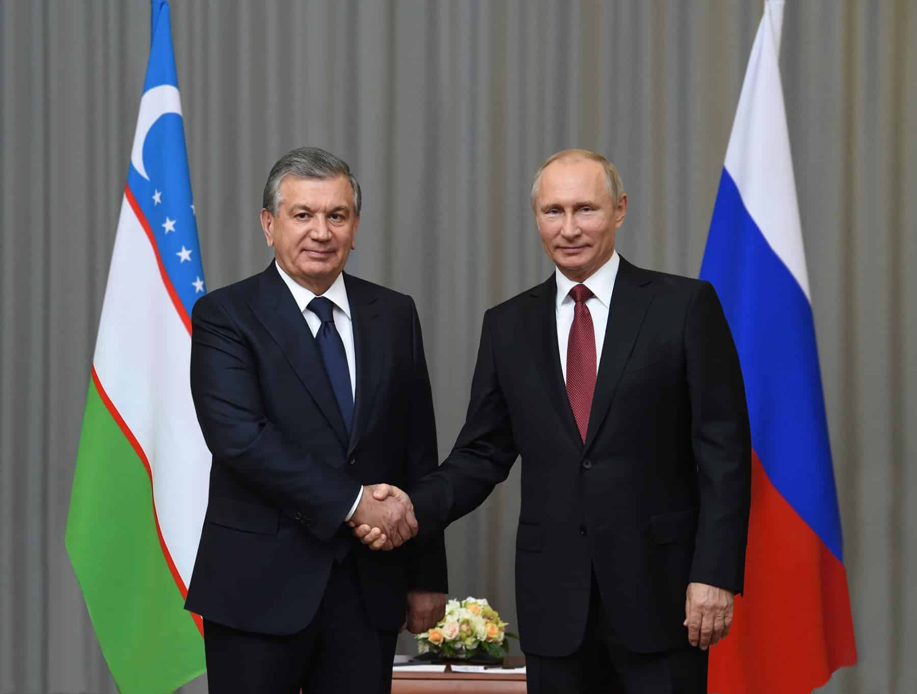 разговор Мирзиёева с Путиным