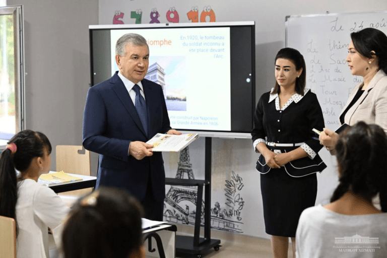 Respublikada 60 ming o‘qituvchi 8-12 mln oylik oladi — prezident