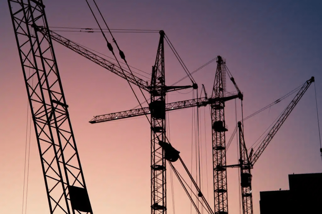 Construction landscape