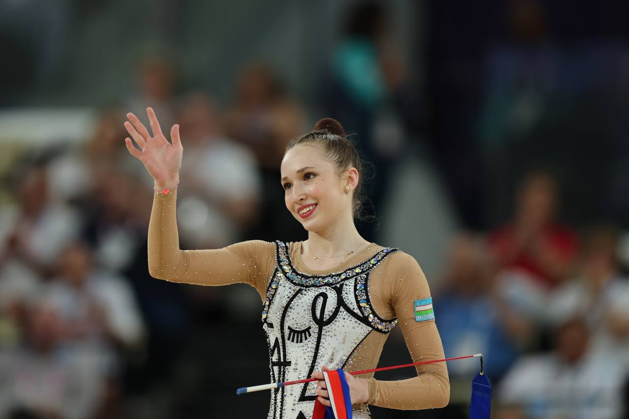 гимнастка Тахмина Икромова