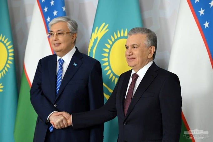 Shavkat Mirziyoyev, Qasim-Jomart Toqayev