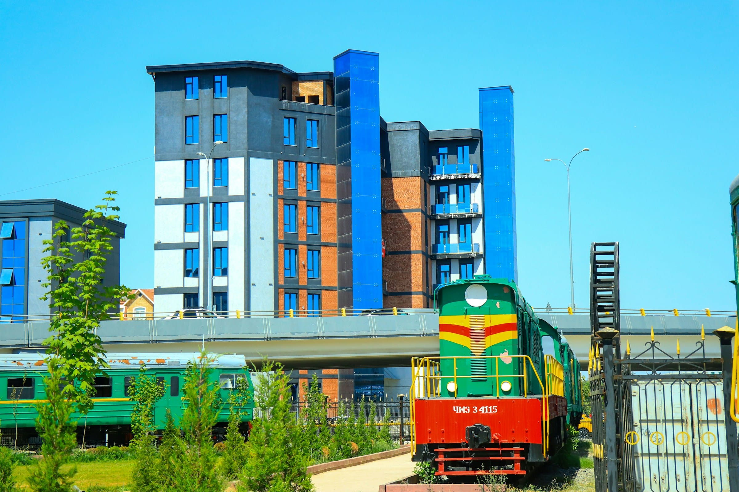 Музей железнодорожной техники в Тшакенте