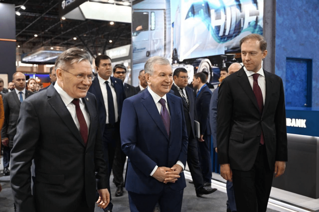 What Are Key Outcomes of INNOPROM for Uzbekistan