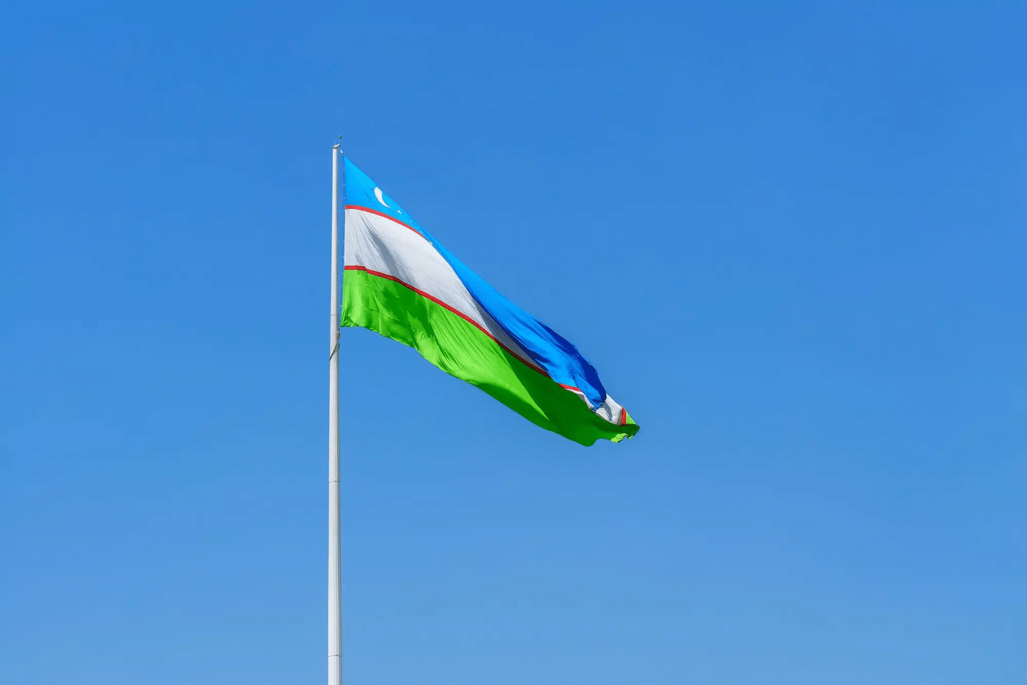 Uzbekistan's flag