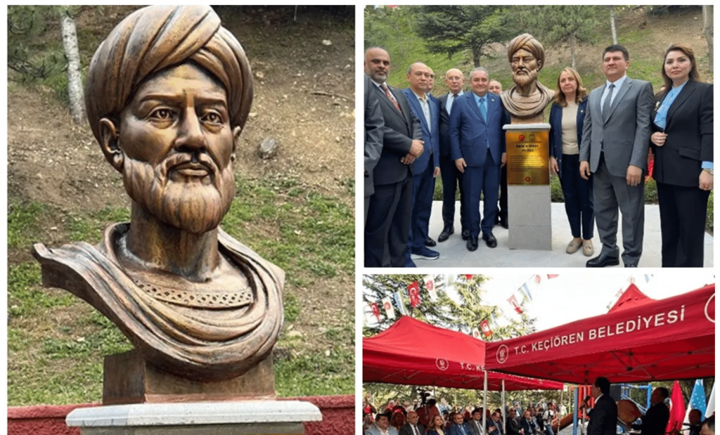 Turkiyada Ahmad al-Farg‘oniy sharafiga byust