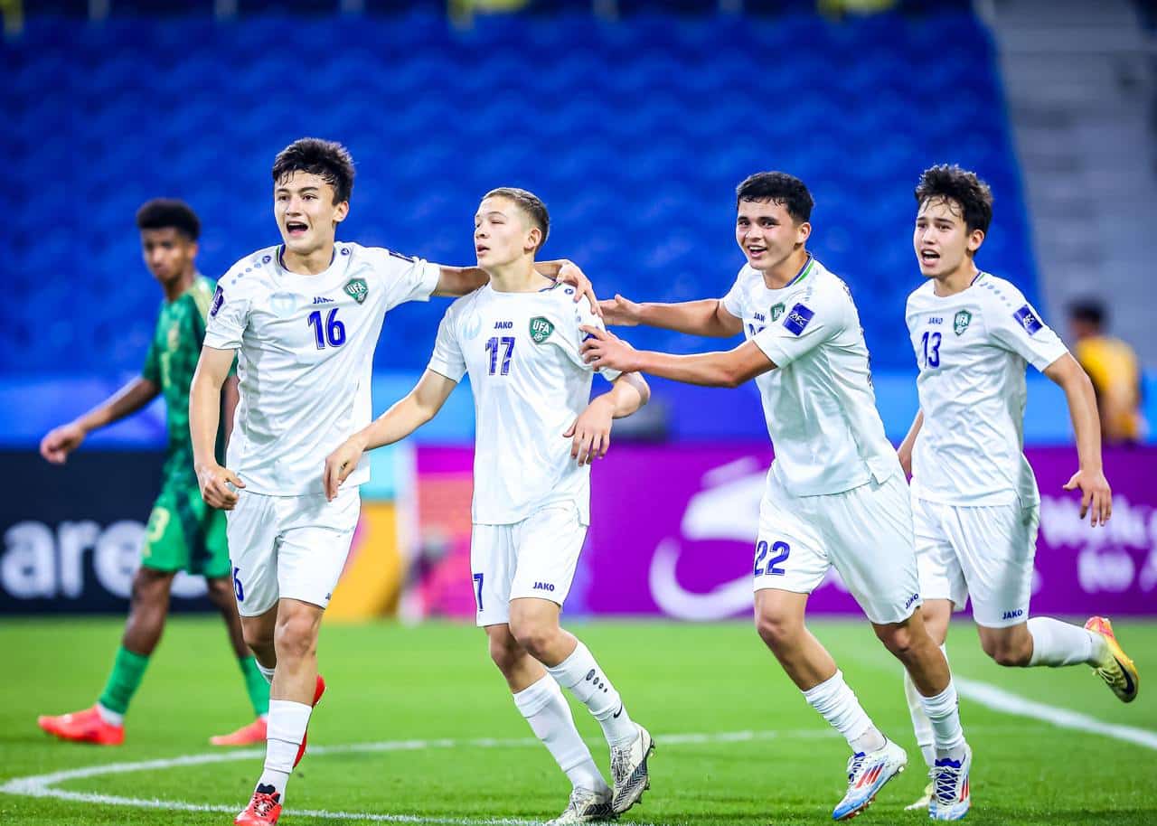 сборная Узбекистана ао футболу U17