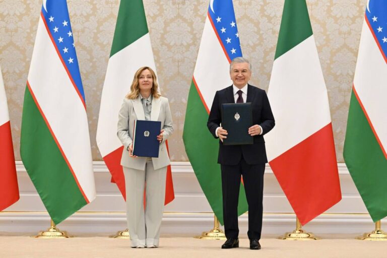 Tashkent and Rome Strengthen Strategic Cooperation