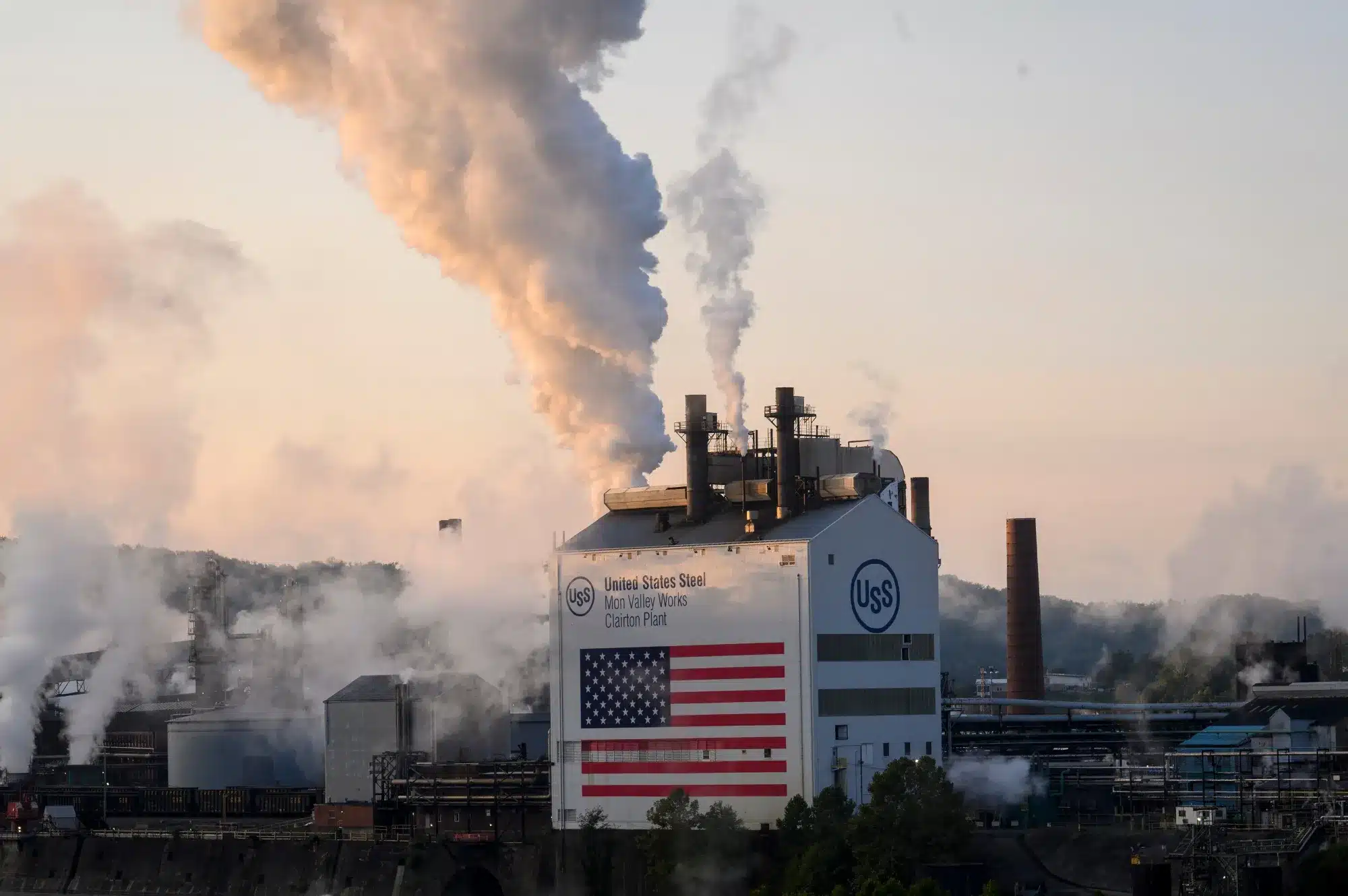 Завод US Steel в Пенсильвании