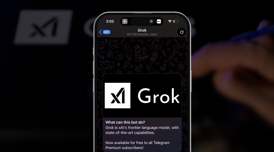 Telegram va Grok AI