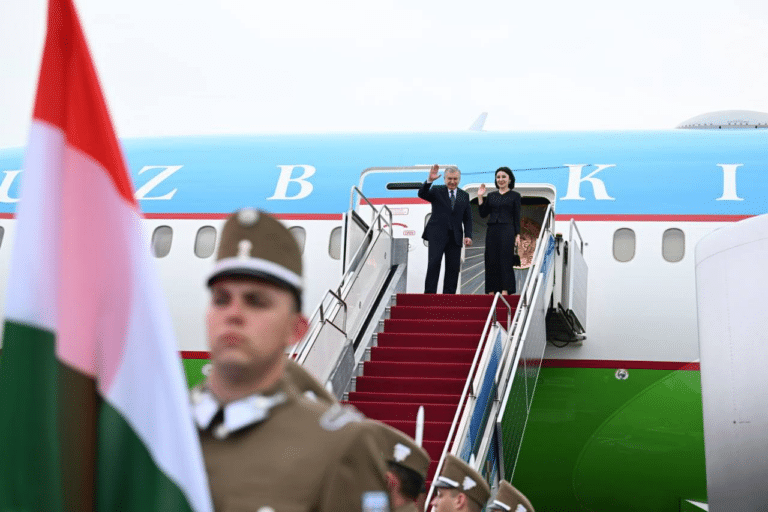 Prezident Vengriyaga rasmiy tashrifini yakunlab, Sloveniyaga jo‘nab ketdi