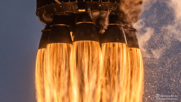 SpaceX’ning Falcon 9 raketasining videosi tarqaldi — video