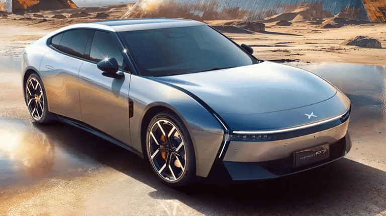 XPeng P7 elektromobilida sun’iy intellekt bilan haydash imkoniyati yaratildi